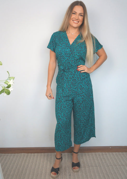 The Wrap Jumpsuit - Jade Jungle dubai outfit dress brunch fashion mums