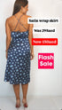Starry Nights Satin Wrap Skirts - FLASH SALE! dubai outfit dress brunch fashion mums