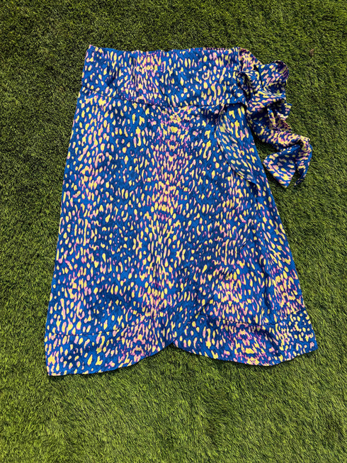Royal Yellow Wrap Skirts - FLASH SALE! dubai outfit dress brunch fashion mums