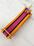 Bag The Cross Body Bag Straps - Orange Fuscia Stripe dubai outfit dress brunch fashion mums