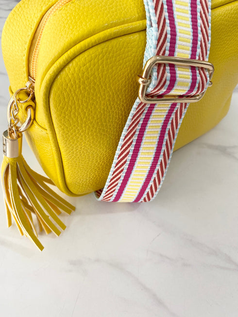 Bag The Vegan Cross Body Bag - Yellow Sunshine dubai outfit dress brunch fashion mums