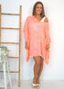 Beach Kaftan The Beach Kaftan - Aztec Coral dubai outfit dress brunch fashion mums