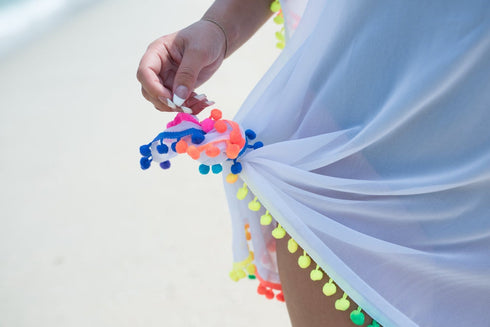 Beach Kaftan The Beach Kaftan - White dubai outfit dress brunch fashion mums