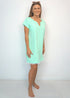 Beach Kaftan The Fitted Kaftan - Aqua dubai outfit dress brunch fashion mums