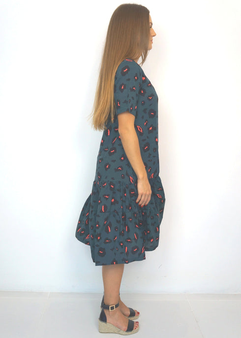 Beach Kaftan The Lakes Dress - Forest Leopard dubai outfit dress brunch fashion mums