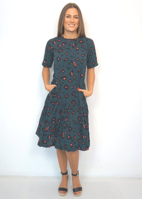 Beach Kaftan The Lakes Dress - Forest Leopard dubai outfit dress brunch fashion mums