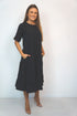 Beach Kaftan The Lakes Dress - Midnight Black dubai outfit dress brunch fashion mums