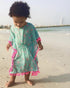 Beach Kaftan The Little Kaftan - Dotted Bows dubai outfit dress brunch fashion mums