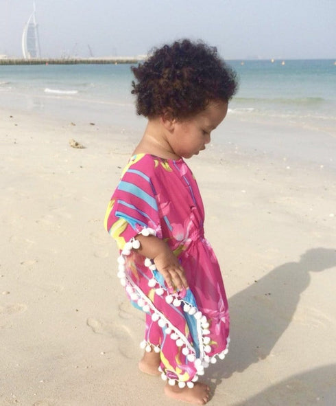Beach Kaftan The Little Kaftan - Hawaii Bay dubai outfit dress brunch fashion mums