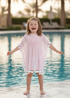 Beach Kaftan The Little Kaftan - Ice Pink chiffon dubai outfit dress brunch fashion mums