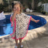 Beach Kaftan The Little Kaftan - White Star print dubai outfit dress brunch fashion mums