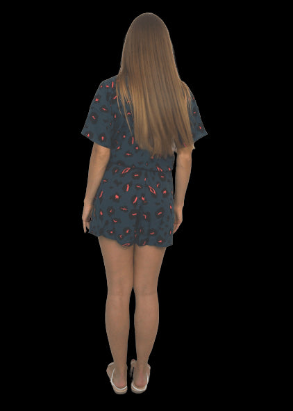 Clothing The Ella Rae Wrap Playsuit - Forest Leopard dubai outfit dress brunch fashion mums