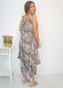 Clothing The Harem Jumpsuit - Stretch Leopard dubai outfit dress brunch fashion mums