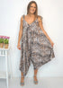 Clothing The Harem Jumpsuit - Stretch Leopard dubai outfit dress brunch fashion mums