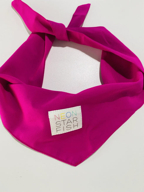 Dog Bandana - Hot Pink dubai outfit dress brunch fashion mums