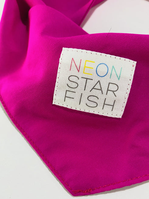 Dog Bandana - Hot Pink dubai outfit dress brunch fashion mums