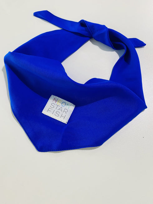 Dog Bandana - Royal Blue dubai outfit dress brunch fashion mums