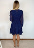 Dress The Dream Dress - Navy Drops dubai outfit dress brunch fashion mums