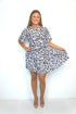 Dress The French Dress - Cobalt Gold Leopard dubai outfit dress brunch fashion mums