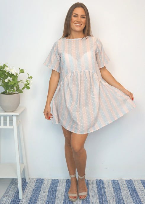 Dress The French Dress - Linen Sorbet dubai outfit dress brunch fashion mums