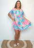 Dress The French Dress - Neon Swirls dubai outfit dress brunch fashion mums