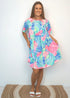 Dress The French Dress - Neon Swirls dubai outfit dress brunch fashion mums