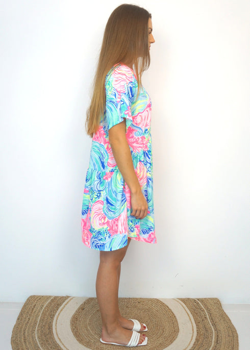 Dress The French Dress - Neon Swirls dubai outfit dress brunch fashion mums
