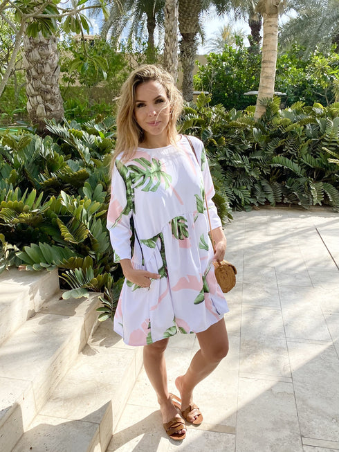 Dress The French Dress - Palm Breeze dubai outfit dress brunch fashion mums