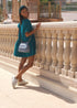 Dress The French Dress | Summer Teal dubai outfit dress brunch fashion mums