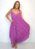Dress HOT PINK LIBERTY The Harem Jumpsuit - Hot Pink Liberty dubai outfit dress brunch fashion mums