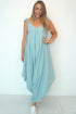 Dress The Harem Jumpsuit - Slate Blue dubai outfit dress brunch fashion mums