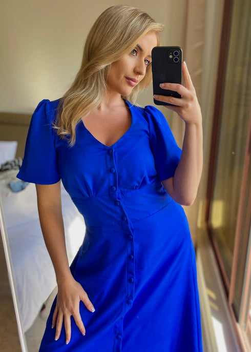 Dress The Kensington Dress - Royal Blue dubai outfit dress brunch fashion mums