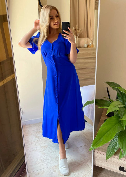 Dress The Kensington Dress - Royal Blue dubai outfit dress brunch fashion mums