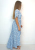 Dress The Maxi Wrap Dress - Blue Sky Thinking dubai outfit dress brunch fashion mums