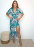 Dress The Maxi Wrap Dress - Chelsea Flowers dubai outfit dress brunch fashion mums