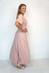 Dress The Maxi Wrap Dress - Dusty Pink dubai outfit dress brunch fashion mums