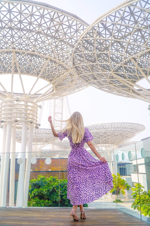 Dress The Maxi Wrap Dress - Hamptons Weekend dubai outfit dress brunch fashion mums