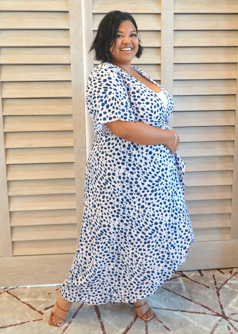 Dress The Maxi Wrap Dress - Hamptons Weekend dubai outfit dress brunch fashion mums