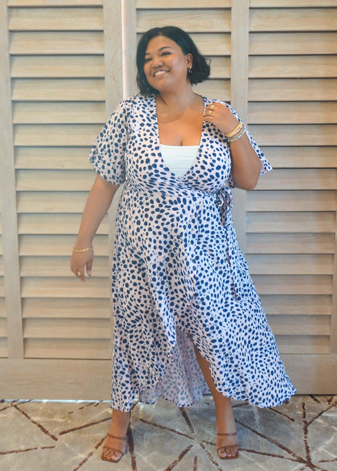 Dress The Maxi Wrap Dress - Hamptons Weekend dubai outfit dress brunch fashion mums
