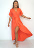 Dress The Maxi Wrap Dress - Holiday Corals dubai outfit dress brunch fashion mums