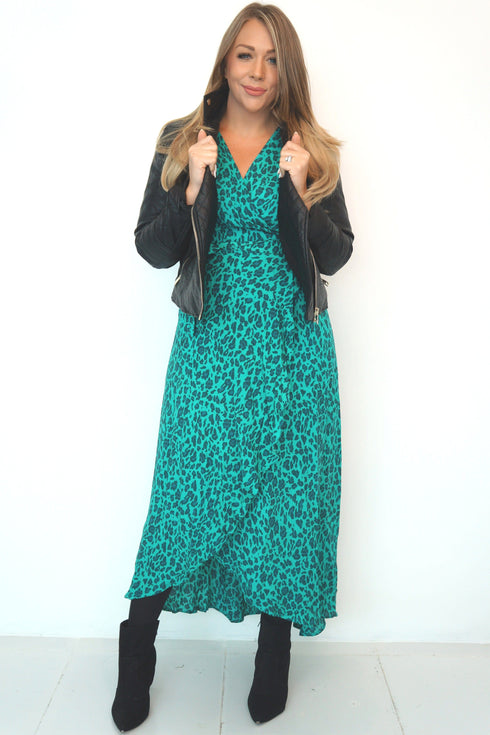 Dress The Maxi Wrap Dress - Jade Jungle dubai outfit dress brunch fashion mums
