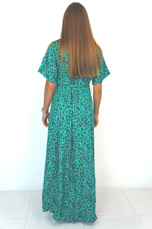 Dress The Maxi Wrap Dress - Jade Jungle dubai outfit dress brunch fashion mums