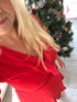 Dress The Maxi Wrap Dress - Mac Red dubai outfit dress brunch fashion mums
