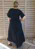 Dress The Maxi Wrap Dress - Midnight Black dubai outfit dress brunch fashion mums
