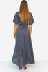 Dress The Maxi Wrap Dress - Midnight Blush dubai outfit dress brunch fashion mums