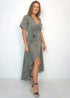 Dress The Maxi Wrap Dress - Olive Martinis dubai outfit dress brunch fashion mums