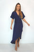 Dress The Maxi Wrap Dress - Perfect Navy dubai outfit dress brunch fashion mums