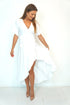 Dress The Maxi Wrap Dress - Perfect White dubai outfit dress brunch fashion mums