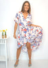 Dress The Maxi Wrap Dress - Summer Blush dubai outfit dress brunch fashion mums