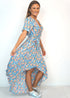 Dress The Maxi Wrap Dress - Summertime Greece dubai outfit dress brunch fashion mums
